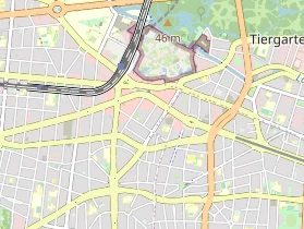 Restaurant auf Karte