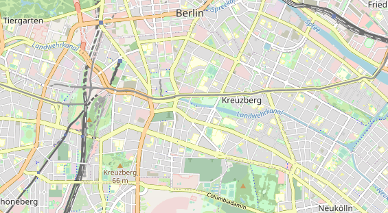 Restaurant auf Karte