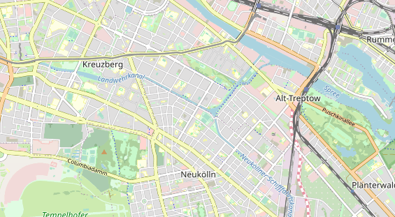 Restaurant auf Karte