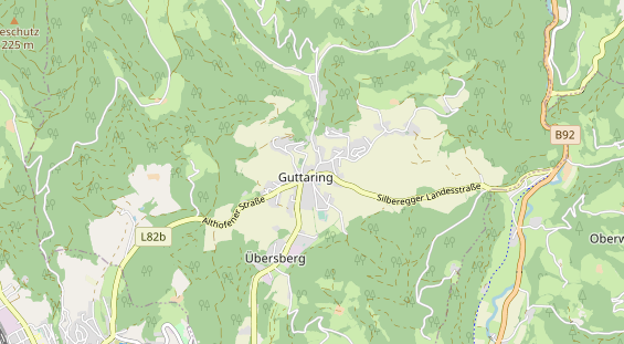 Restaurant auf Karte