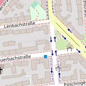 Restaurant auf Karte