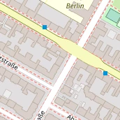 Restaurant auf Karte