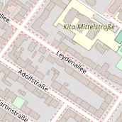 Restaurant auf Karte