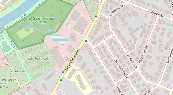 Restaurant auf Karte