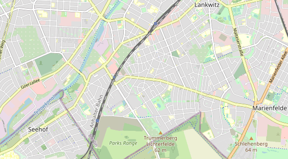 Restaurant auf Karte