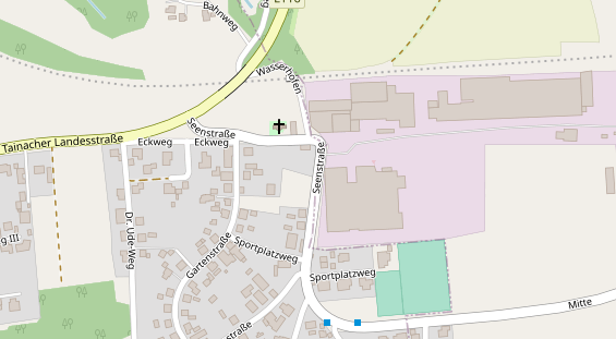 Restaurant auf Karte