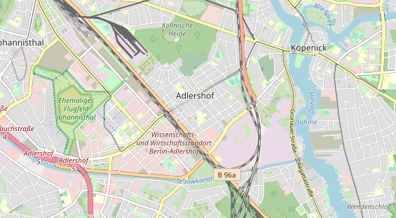 Restaurant auf Karte