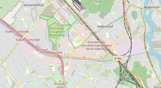 Restaurant auf Karte