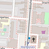 Restaurant auf Karte