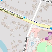 Restaurant auf Karte