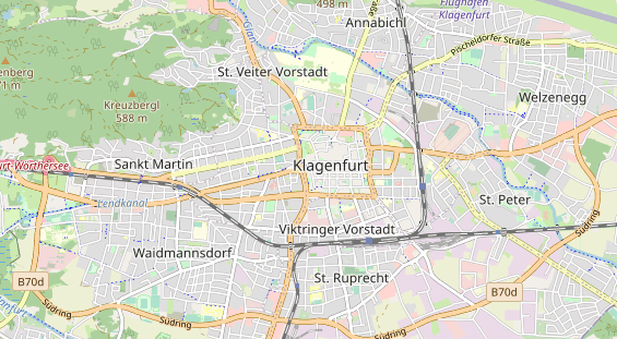 Restaurant auf Karte