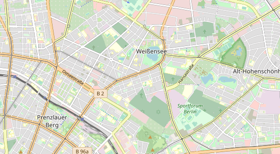 Restaurant auf Karte