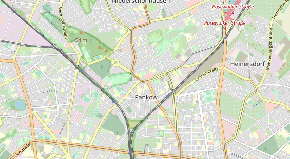 Restaurant auf Karte