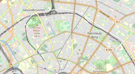 Restaurant auf Karte