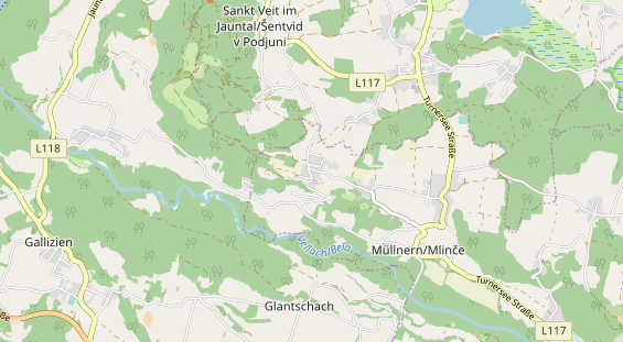 Restaurant auf Karte