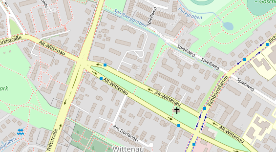 Restaurant auf Karte