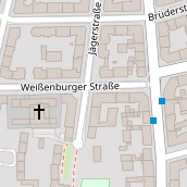 Restaurant auf Karte