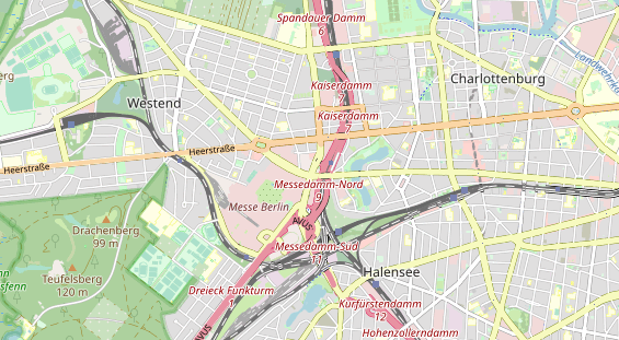 Restaurant auf Karte