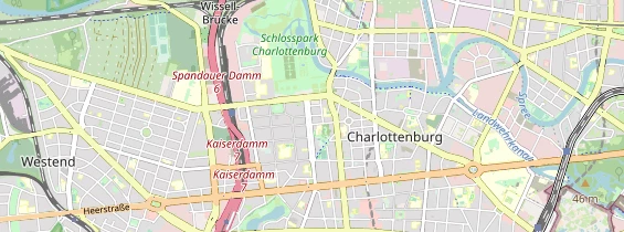 Restaurant auf Karte