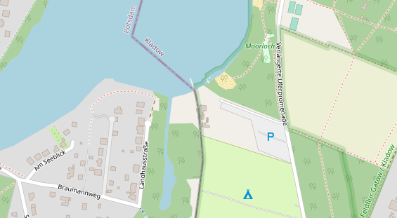 Restaurant auf Karte