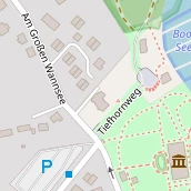 Restaurant auf Karte