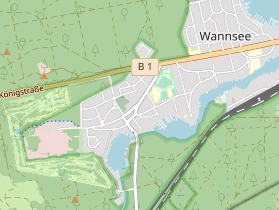 Restaurant auf Karte