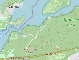 Restaurant auf Karte