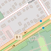 Restaurant auf Karte