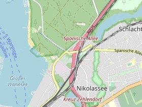 Restaurant auf Karte