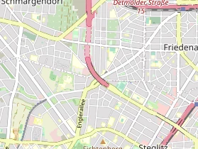 Restaurant auf Karte