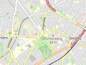 Restaurant auf Karte