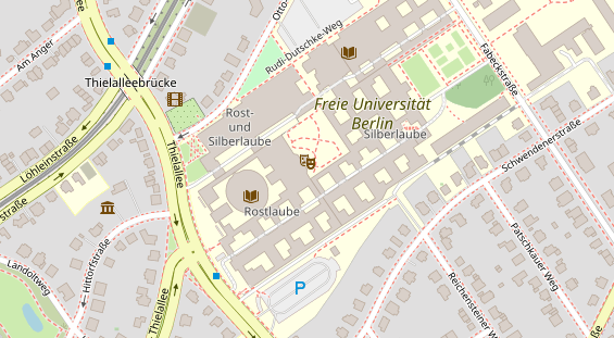 Restaurant auf Karte