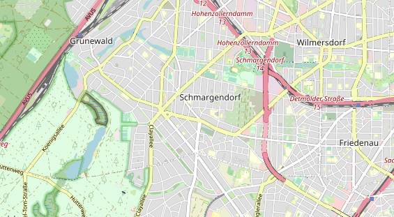 Restaurant auf Karte