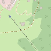 Restaurant auf Karte