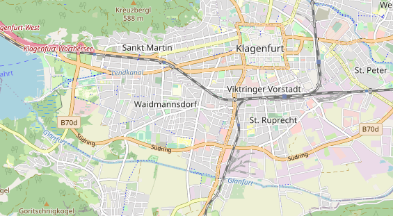 Restaurant auf Karte