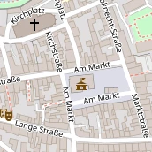 Restaurant auf Karte
