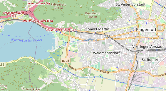 Restaurant auf Karte