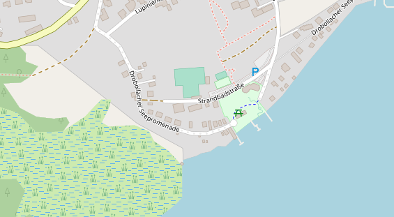 Restaurant auf Karte