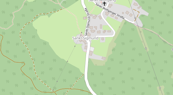 Restaurant auf Karte