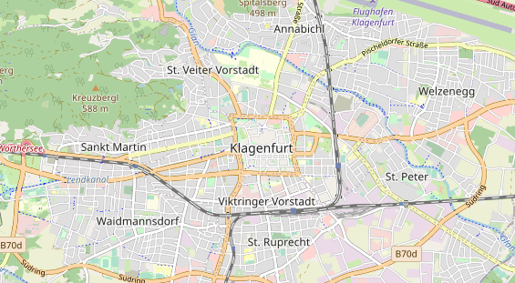 Restaurant auf Karte