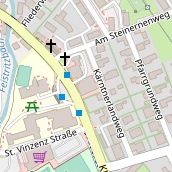 Restaurant auf Karte