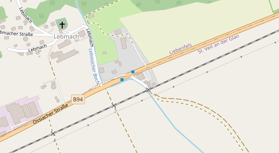 Restaurant auf Karte