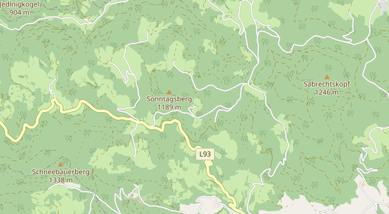 Restaurant auf Karte