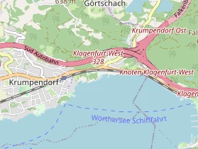 Restaurant auf Karte