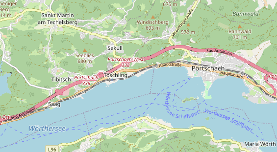 Restaurant auf Karte