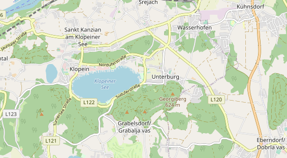 Restaurant auf Karte