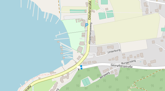 Restaurant auf Karte