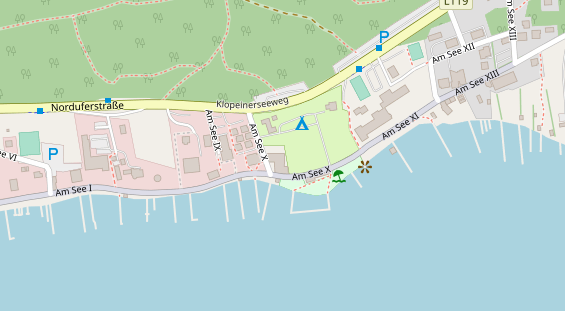 Restaurant auf Karte