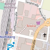 Restaurant auf Karte