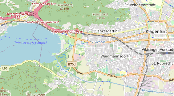 Restaurant auf Karte